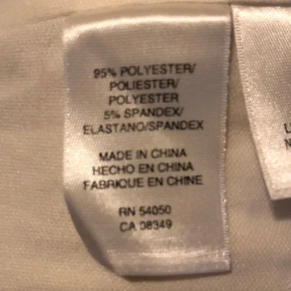 Evan Picone white/pink floral knit dress - Picture 8 of 8